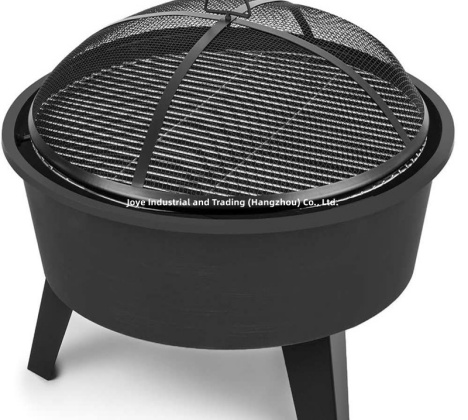 Wood Burning Steel Round Fire Pit