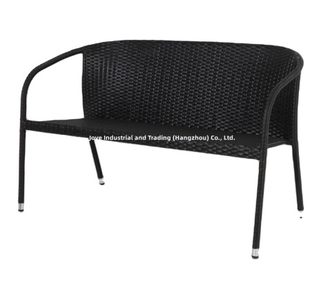 Nassjo Steel Rattan Garden Bench