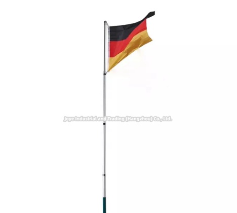 Extension-able 4 Meter Telescopic Flag Pole With Flag