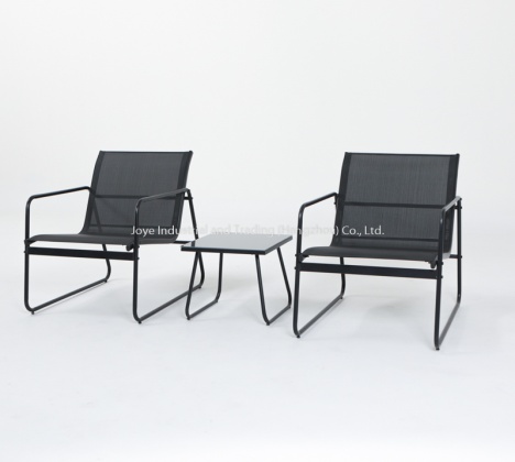 Centola 3pcs Steel Textilene Bistro Set