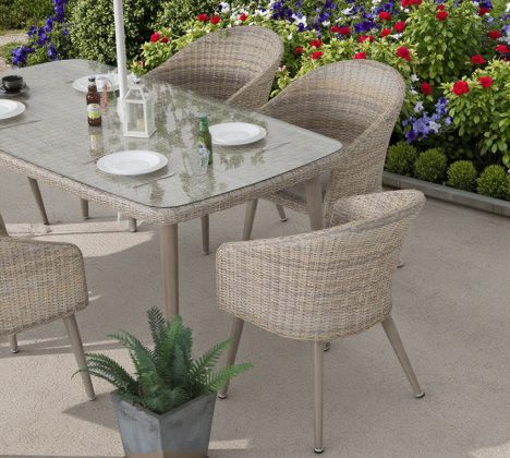 Capri 7pcs Rattan Dining Set