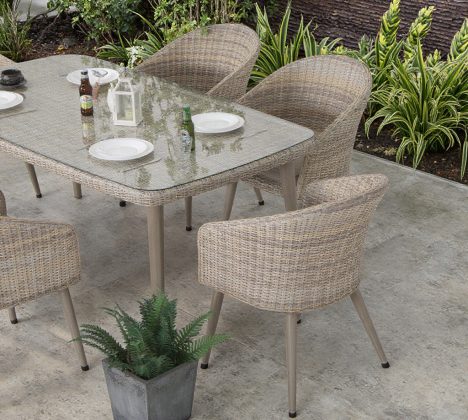 Capri 7pcs Rattan Dining Set