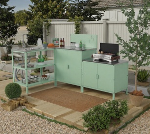 Mesola Steel Outdoor kitchen Set