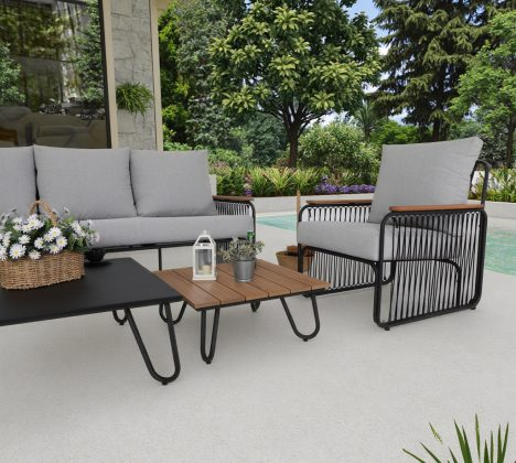 Steel Rope 5pcs Sofa Set