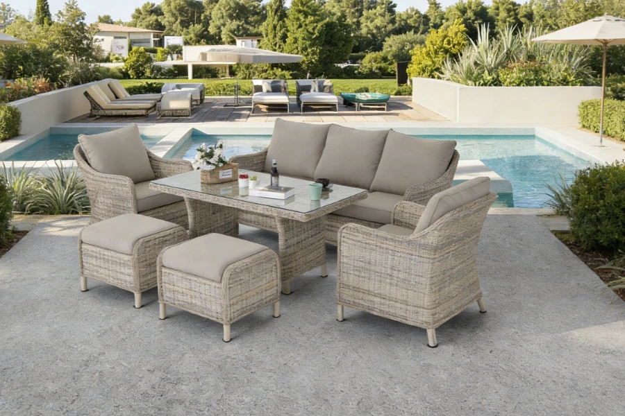 Does Regular Exposure to Rain Actually Help Clean Rattan Furniture