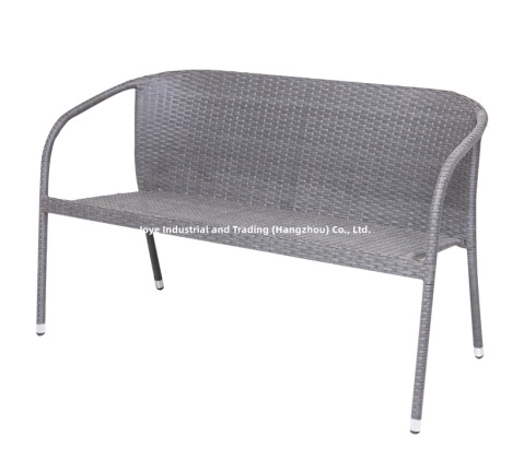 Nassjo Steel Rattan Garden Bench