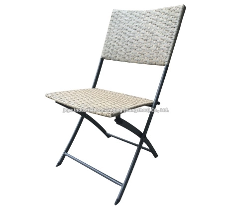Palma Metal Wicker Folding Garden Chair