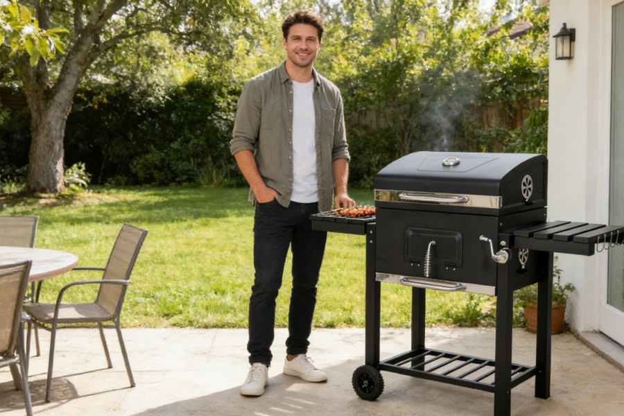 Charcoal Barbecue Grill