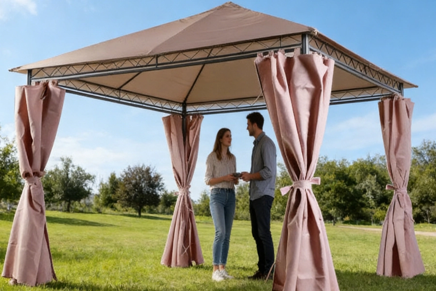 Full Steel Garden Gazebo