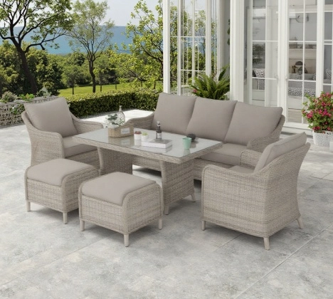 New Goteborg 6pcs Rattan Sofa Set