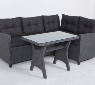 Handmade Wicker Corner Sofa Set