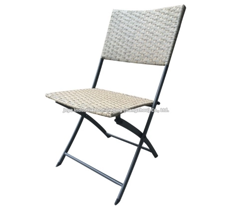 Palma Metal Wicker Folding Garden Chair